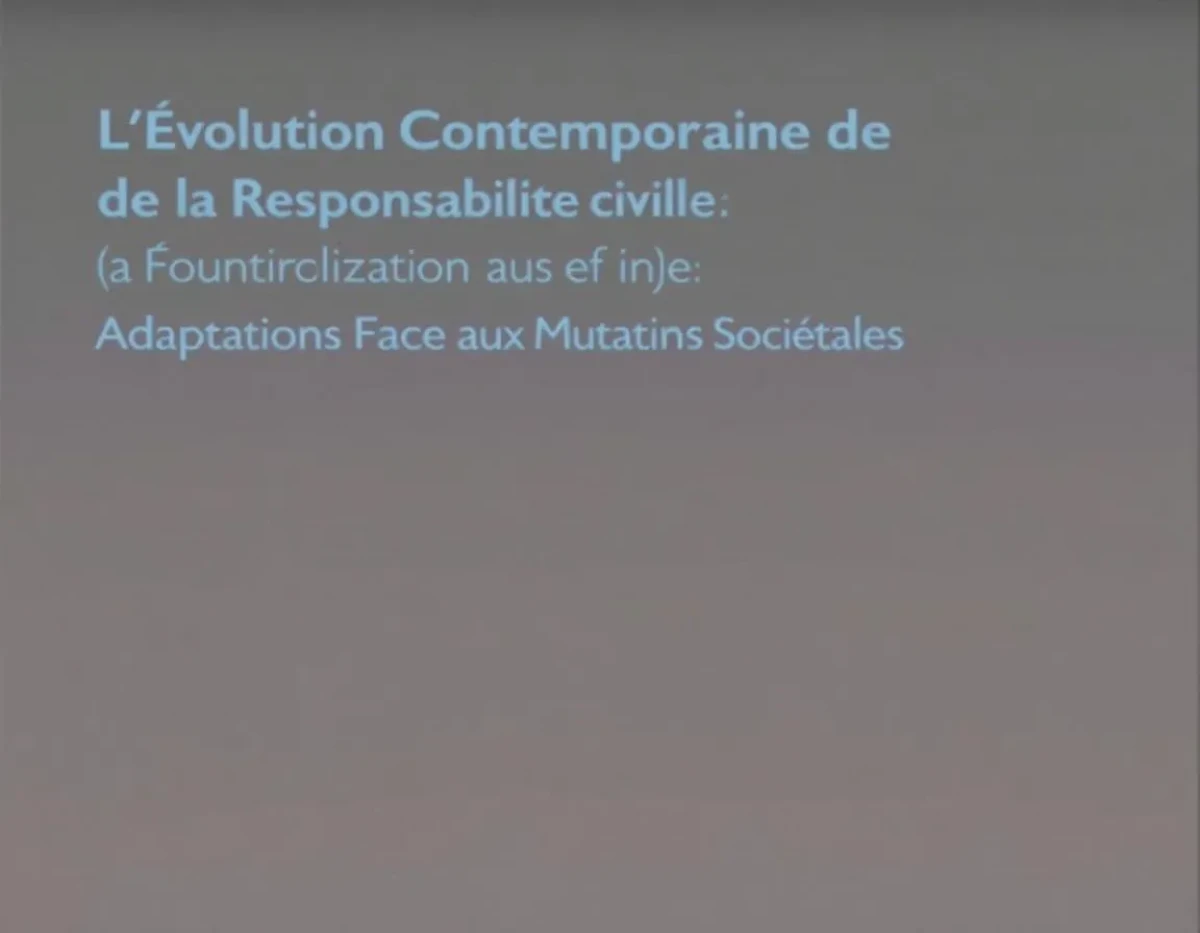 L'Évolution Contemporaine de la Responsabilité Civile : Adaptations Face aux Mutations Sociétales