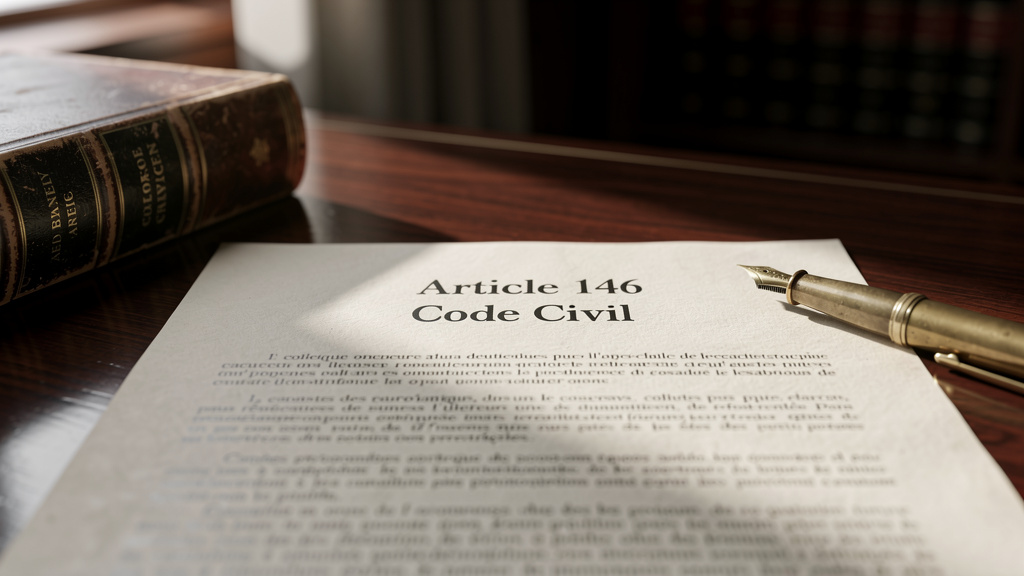 Art 146 code civil : impact sur la validité des contrats
