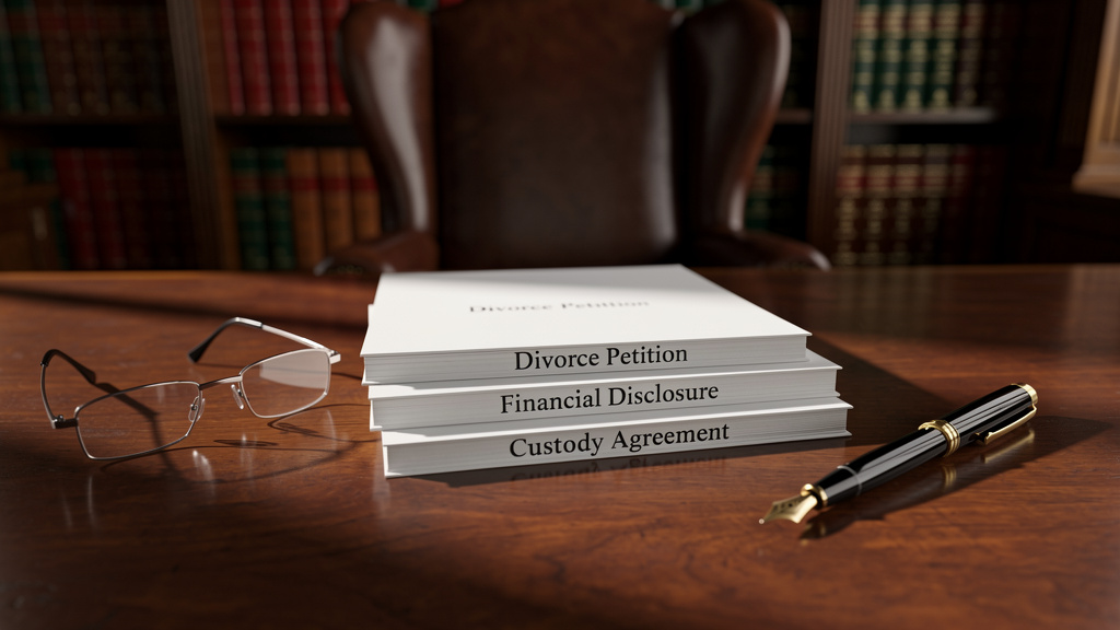 Les 5 documents pour un divorce à ne pas oublier